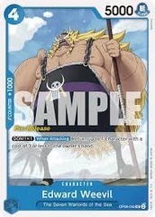 Edward Weevil - OP08-042 - U - (Two Legends Pre-release Promo)